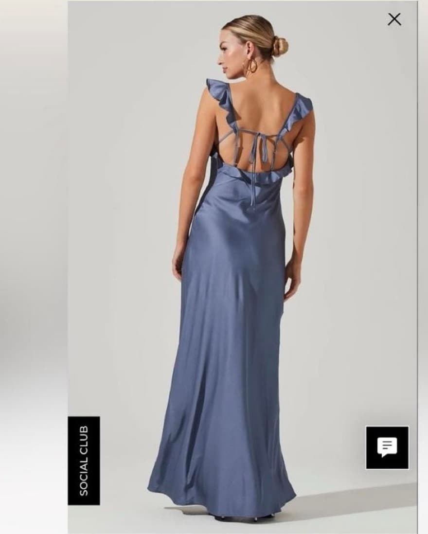 ASTR The Label Women's Blue Dress - Image 2