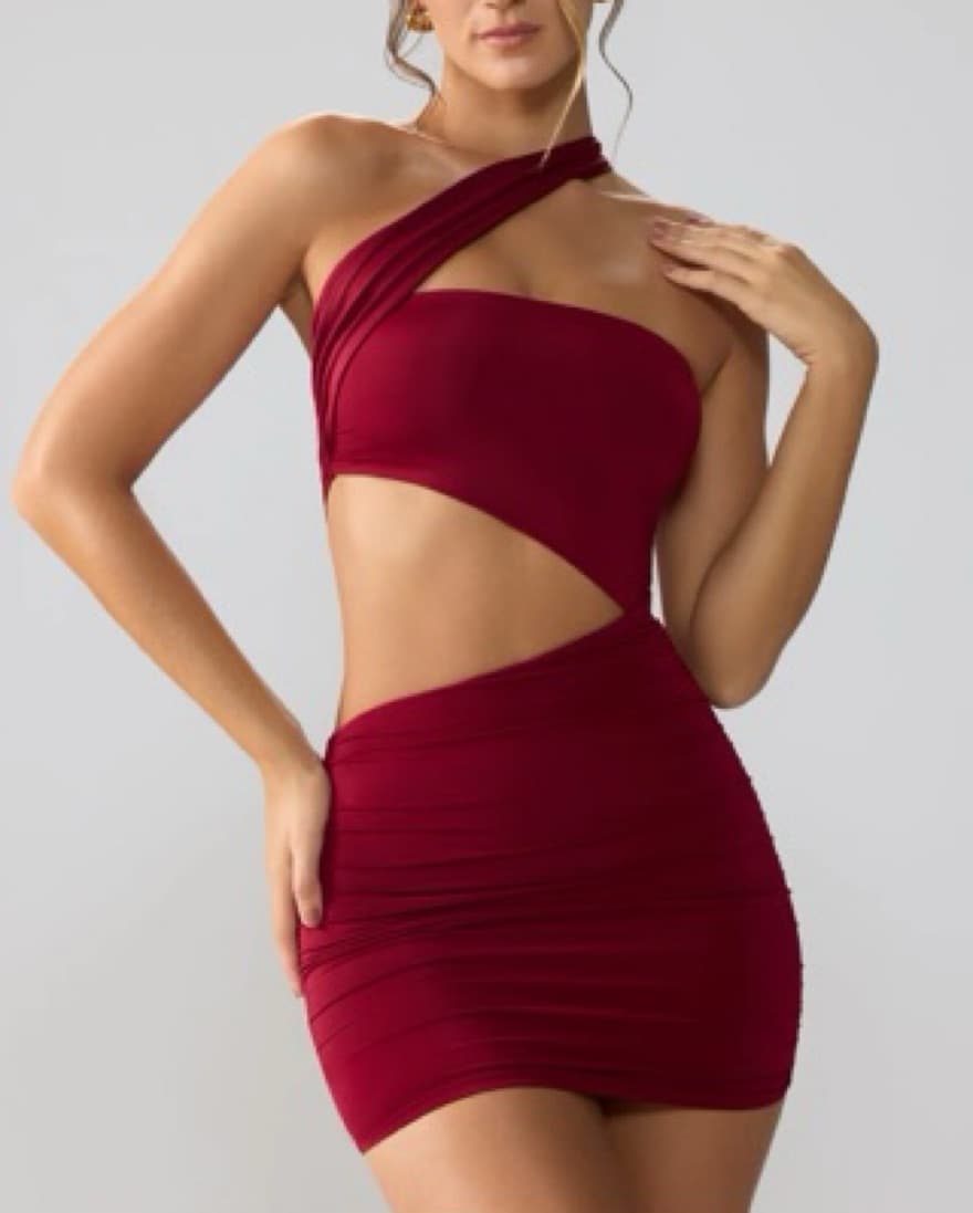 oh Polly Red Dress - Image 1