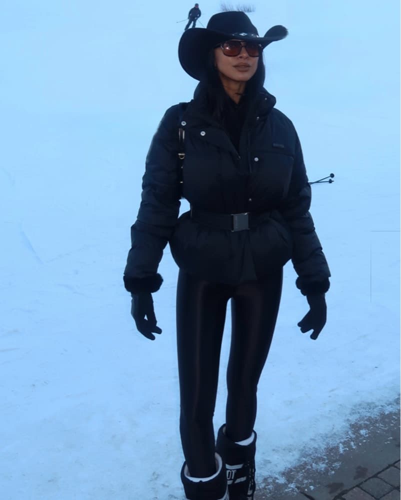 Black Ski Puffer  - Image 3