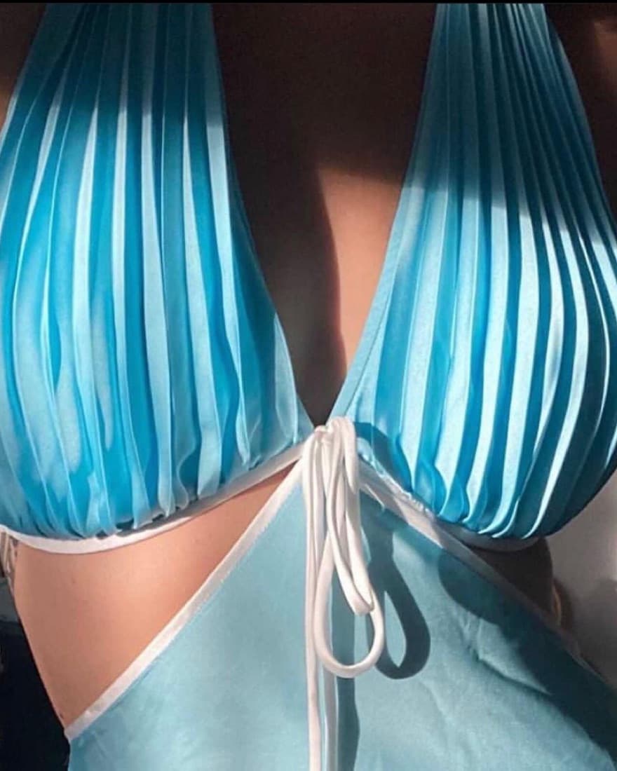 Stolen Stores Pleated Cut-out Dress - Image 2