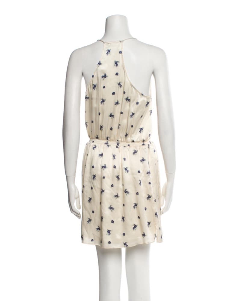 Floral Silk Romper - Image 2