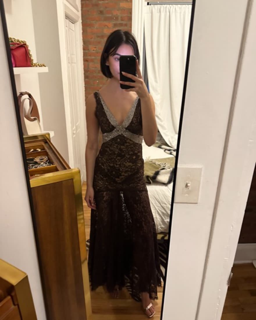 Vintage Lace Dress - Image 2