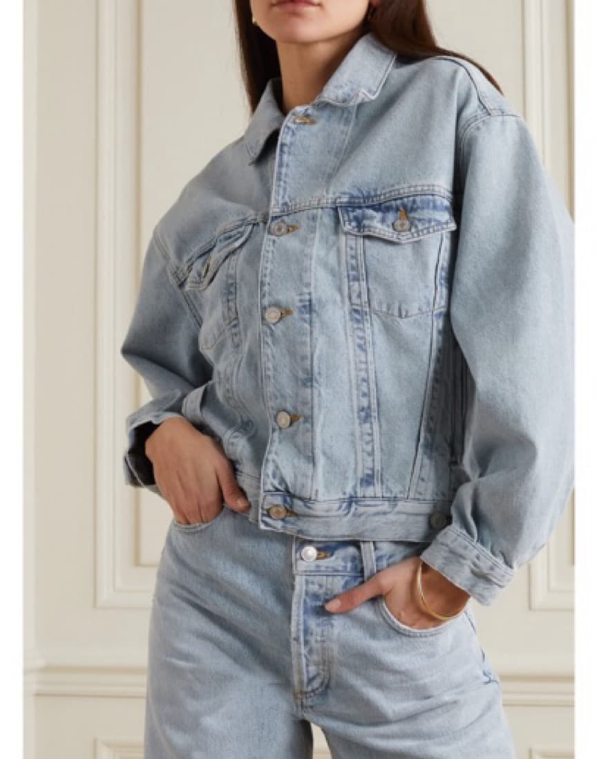 AGOLDE + NET SUSTAIN Denim Jacket - Image 3