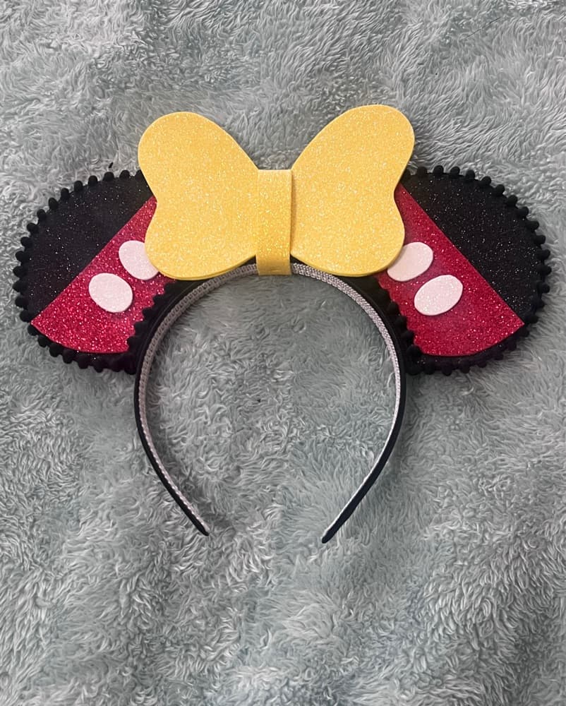 Sparkling Mickey Ear Headband - Image 1