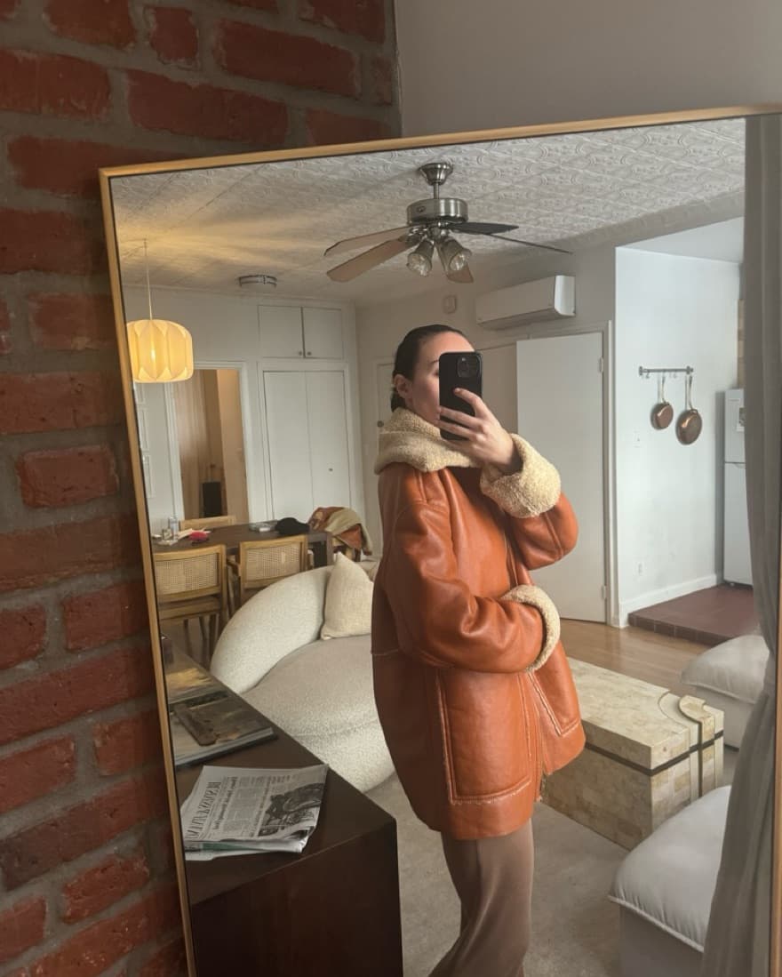 Nanushka Shearling Coat - Image 5