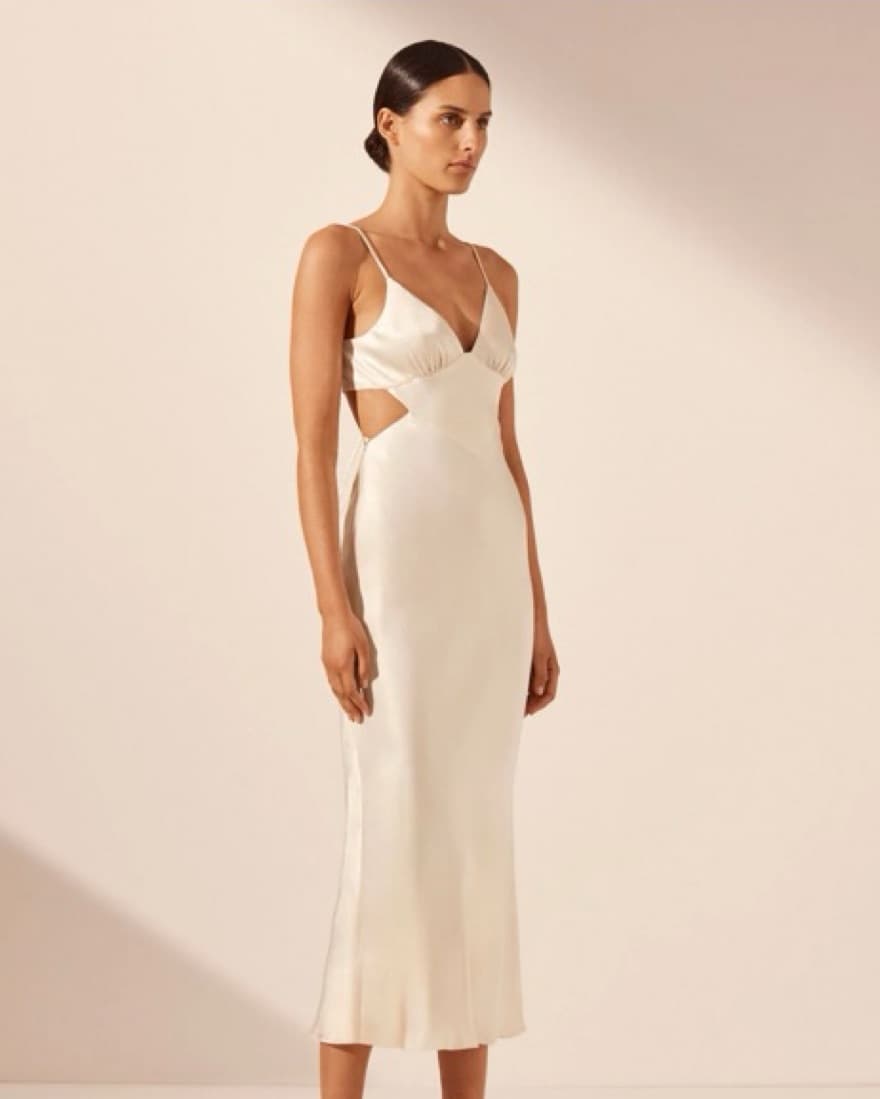 Shona Joy La Lune Backless Midi Dress  - Image 2