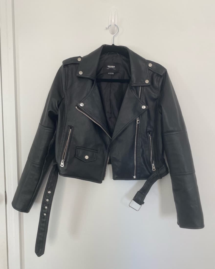 Pull&Bear Faux Leather Jacket - Image 2
