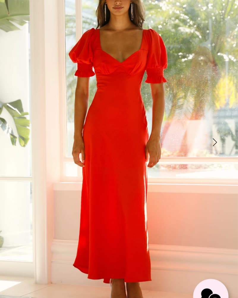 Hello Molly Red Dress - Image 2