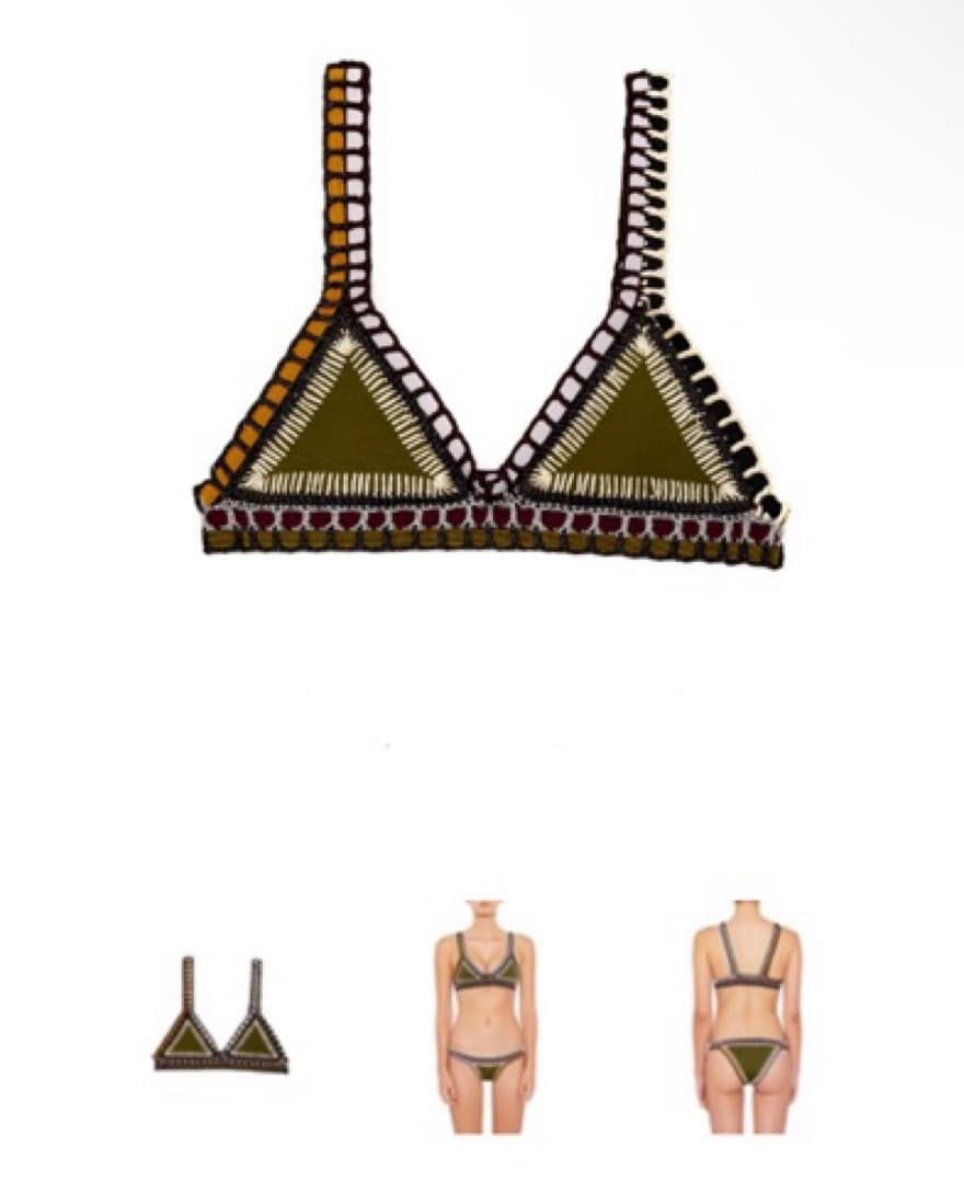 KIINI Bikini Top Size Small - Image 3