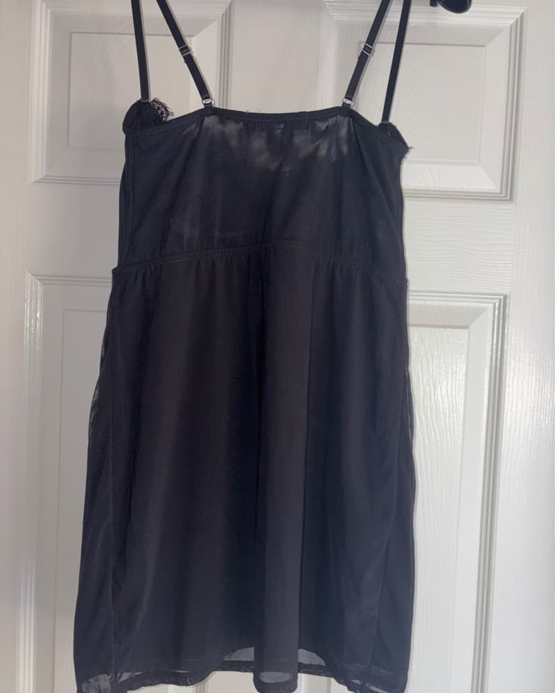 UO Little  Black Lace Dress - Image 3