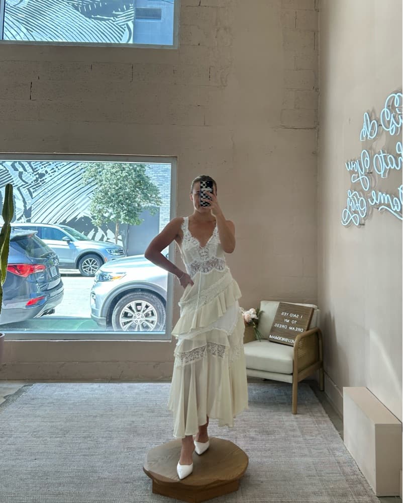 Tiered Lace Midi By Anthropologie - Image 5