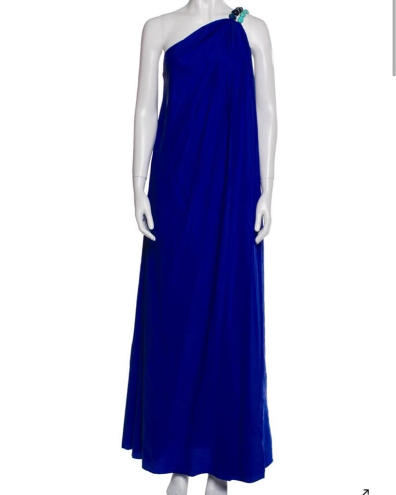 Staud Mason One-Shoulder Maxi Dress - Image 3