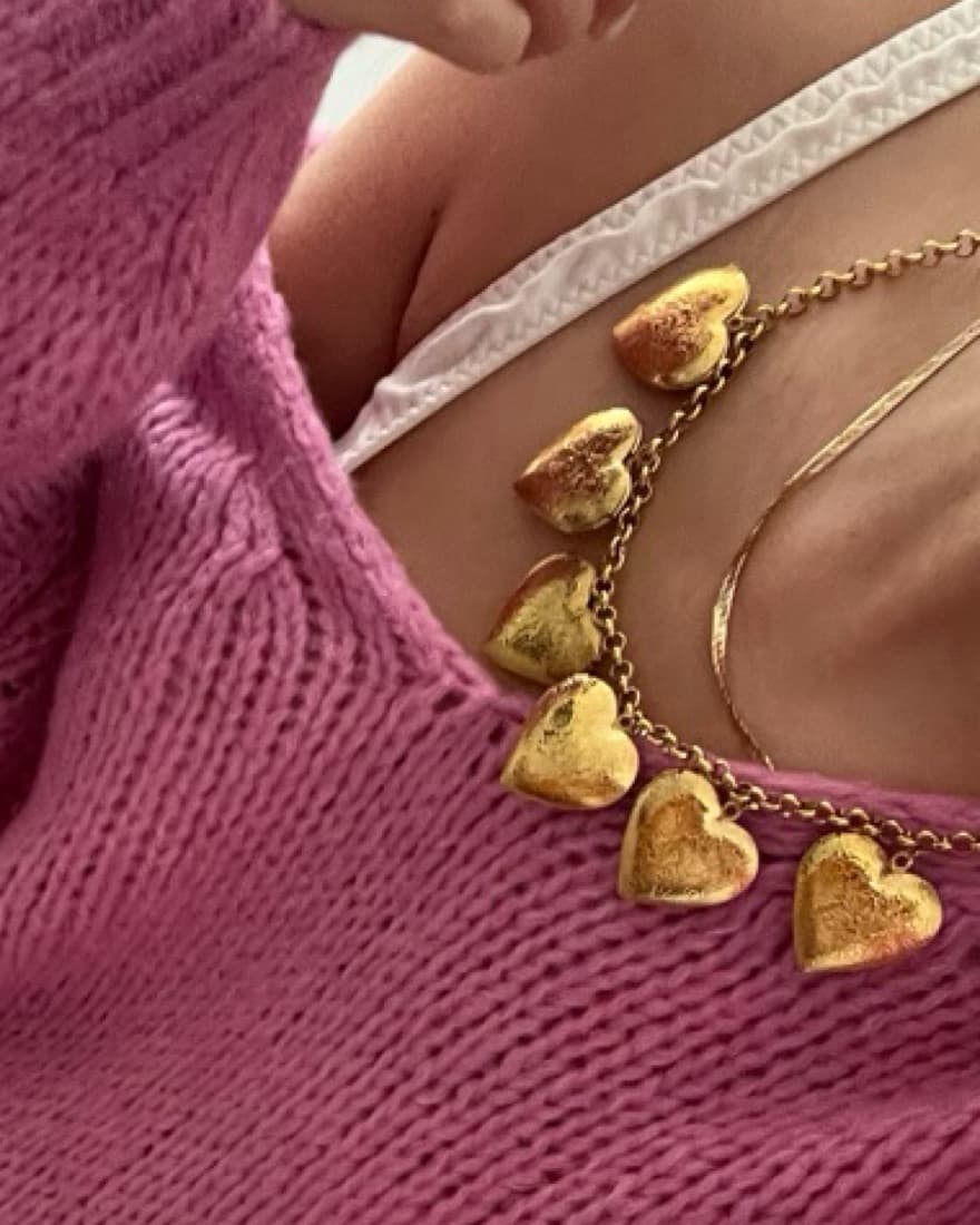 Heart Locket Necklace - Image 2