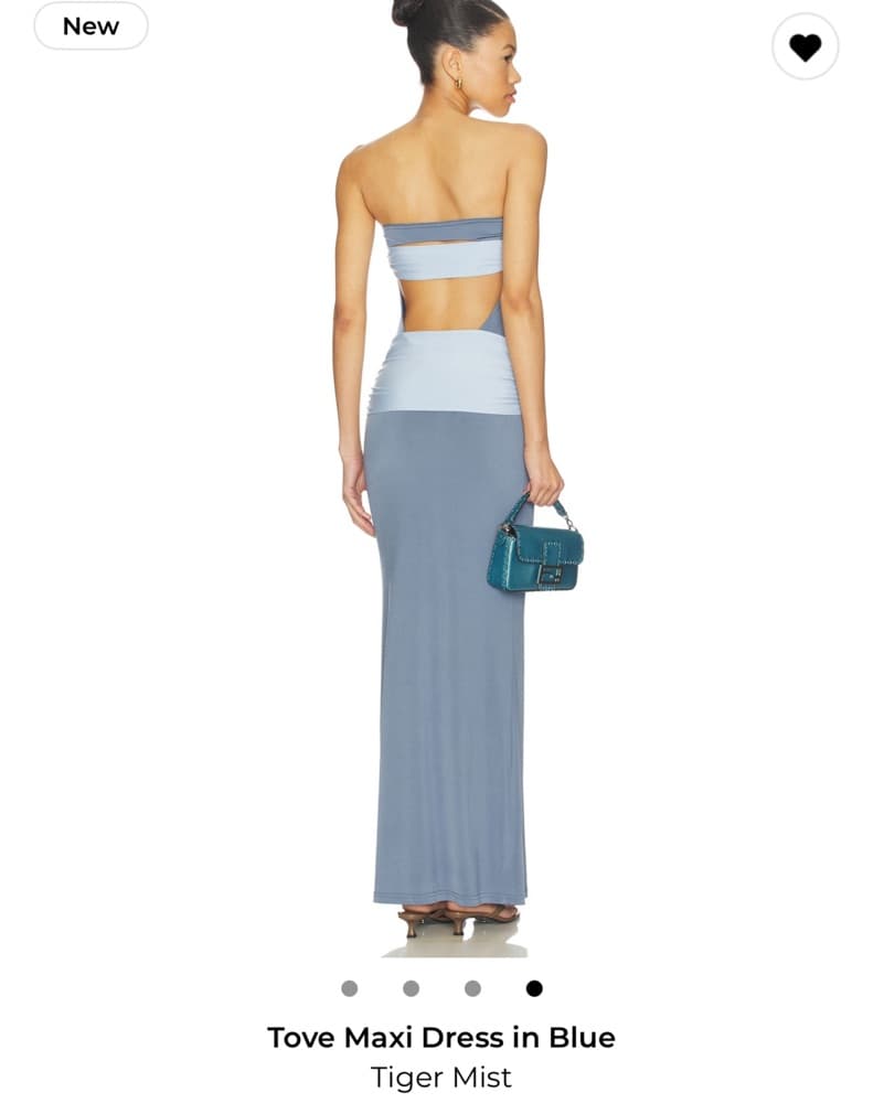 Tove Maxi Dress Tiger Mist  - Image 4