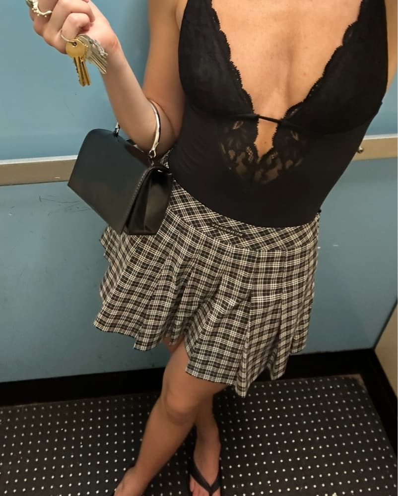 Vintage Burberry Plaid Pleated Skirt - Image 5