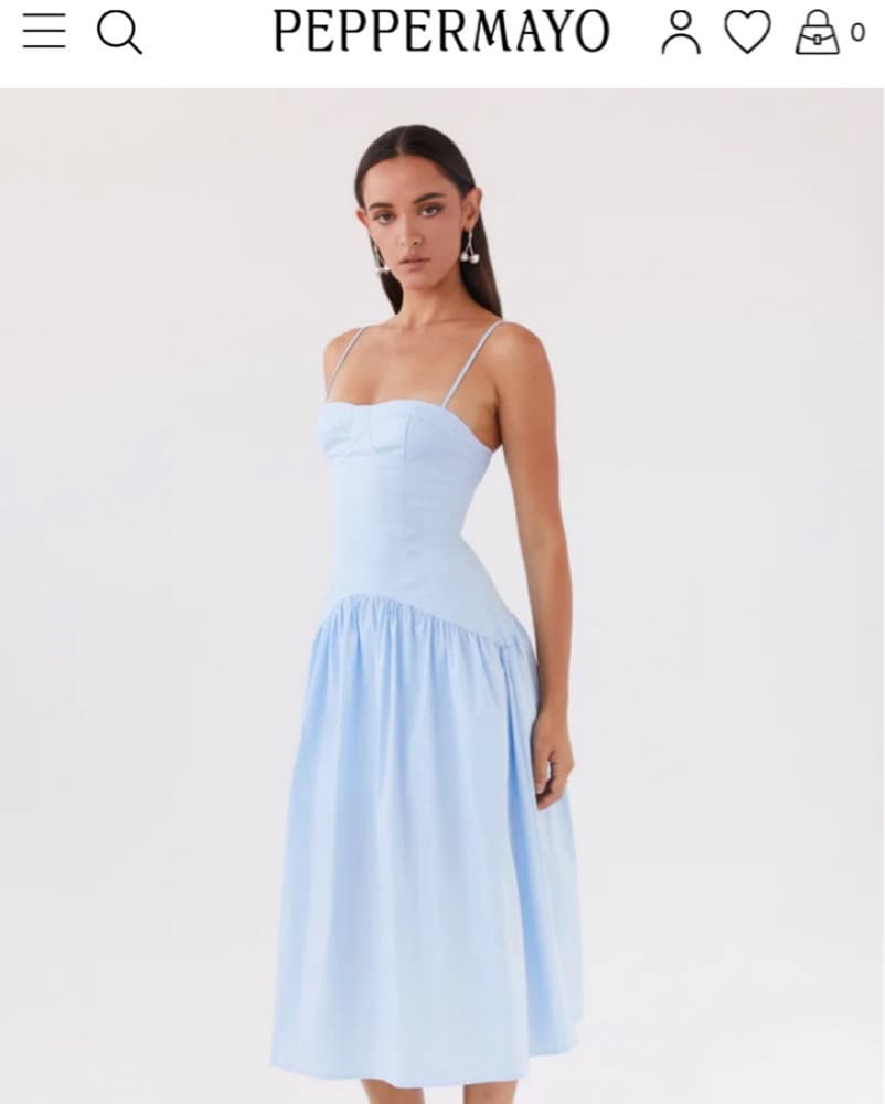Peppermayo Drop Waist Midi - Image 2