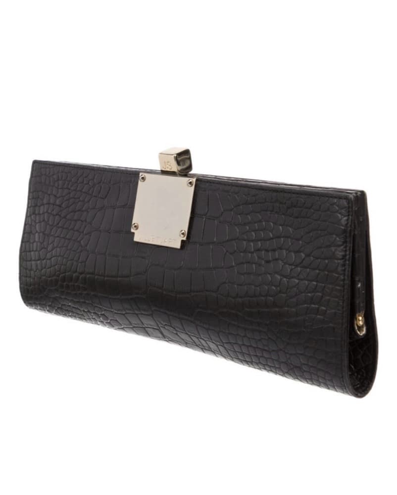 Jill Stuart Embossed Leather Clutch - Image 2