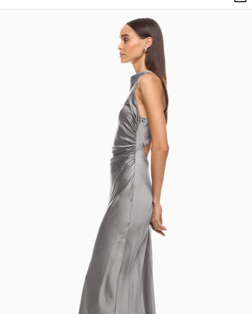 Reformation Casett Silk Dress - Image 2