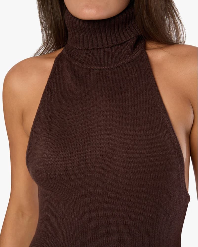 We Wore What Open Back Sweater Dress - Image 4