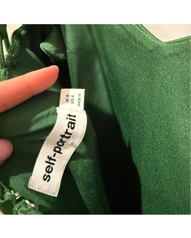 Vibrant Green Mini Dress - Image 4