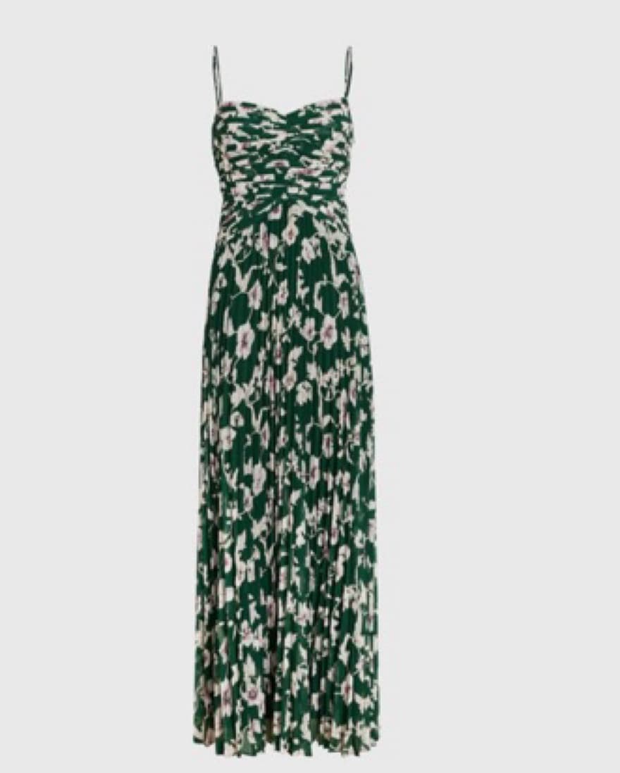 Club Monaco Pleated Maxi Dress  - Image 4