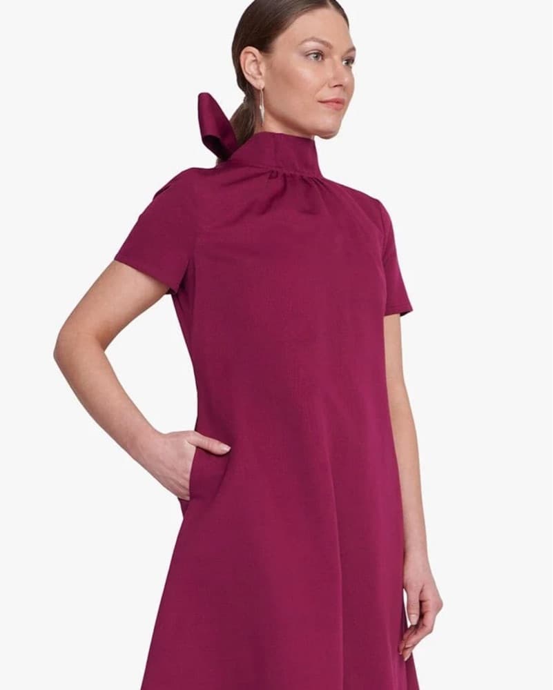 Staud ILANA DRESS | SYRAH - Image 6
