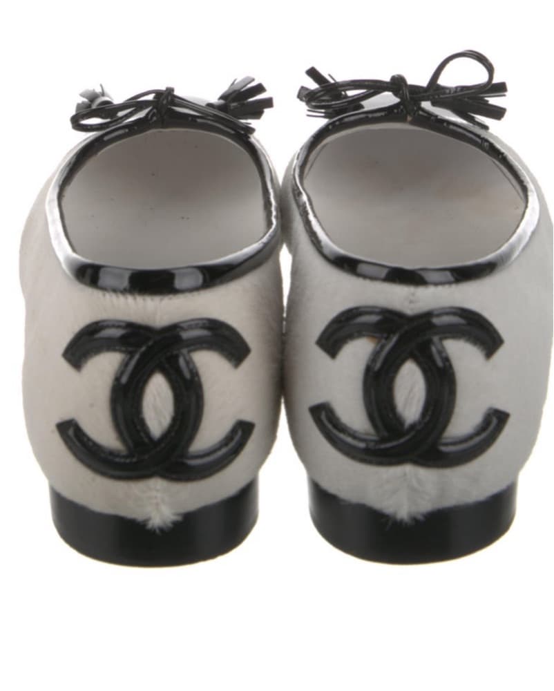 Chanel Pony Hair Ballet Flats - Image 4