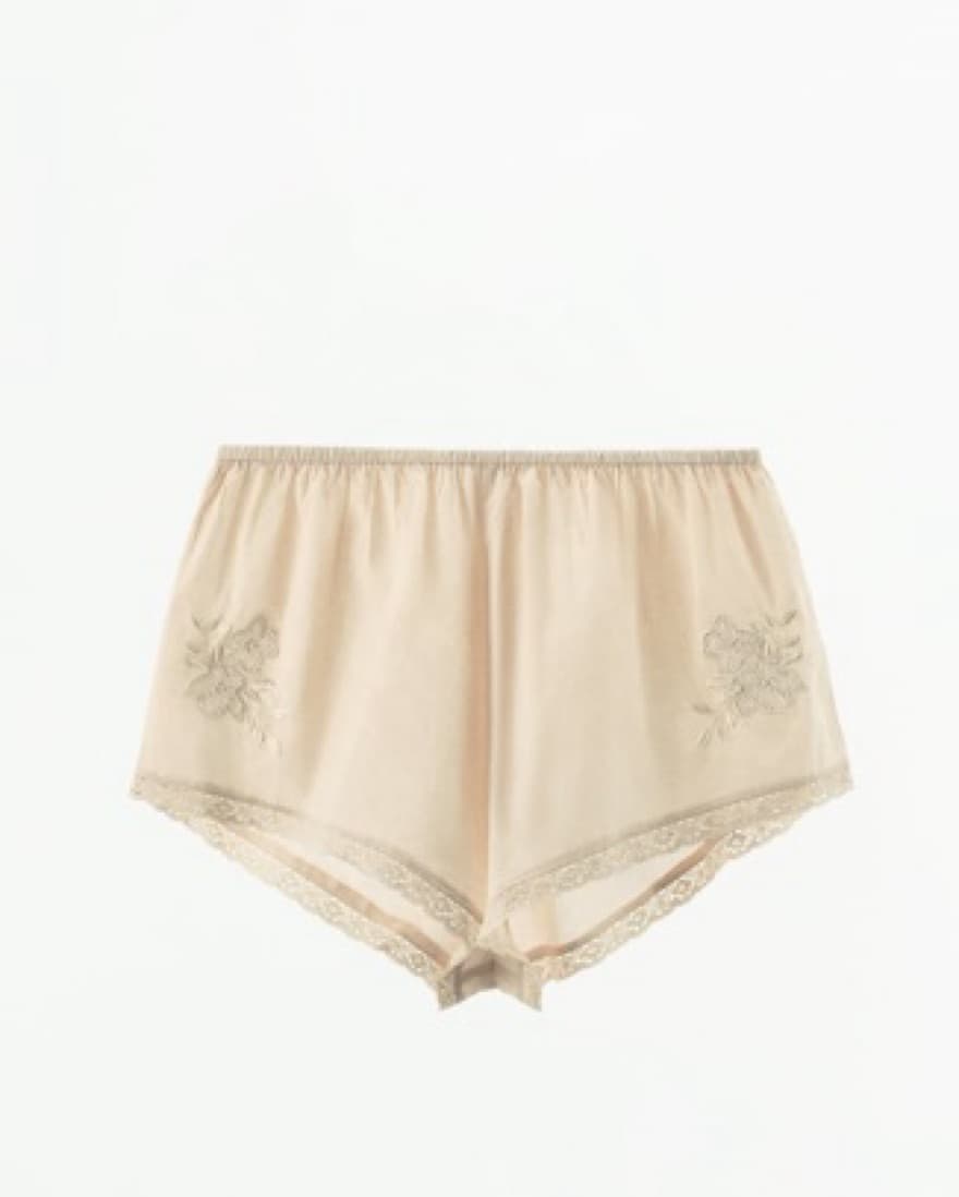 Embroidered White Cotton Set  - Image 5