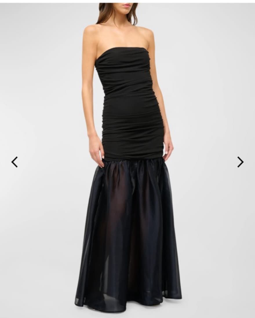 Staud Liya strapless Dress - Image 2