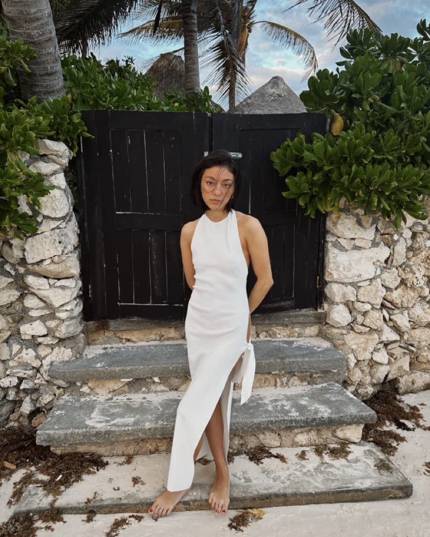 SimonMiller White Dress - Image 1