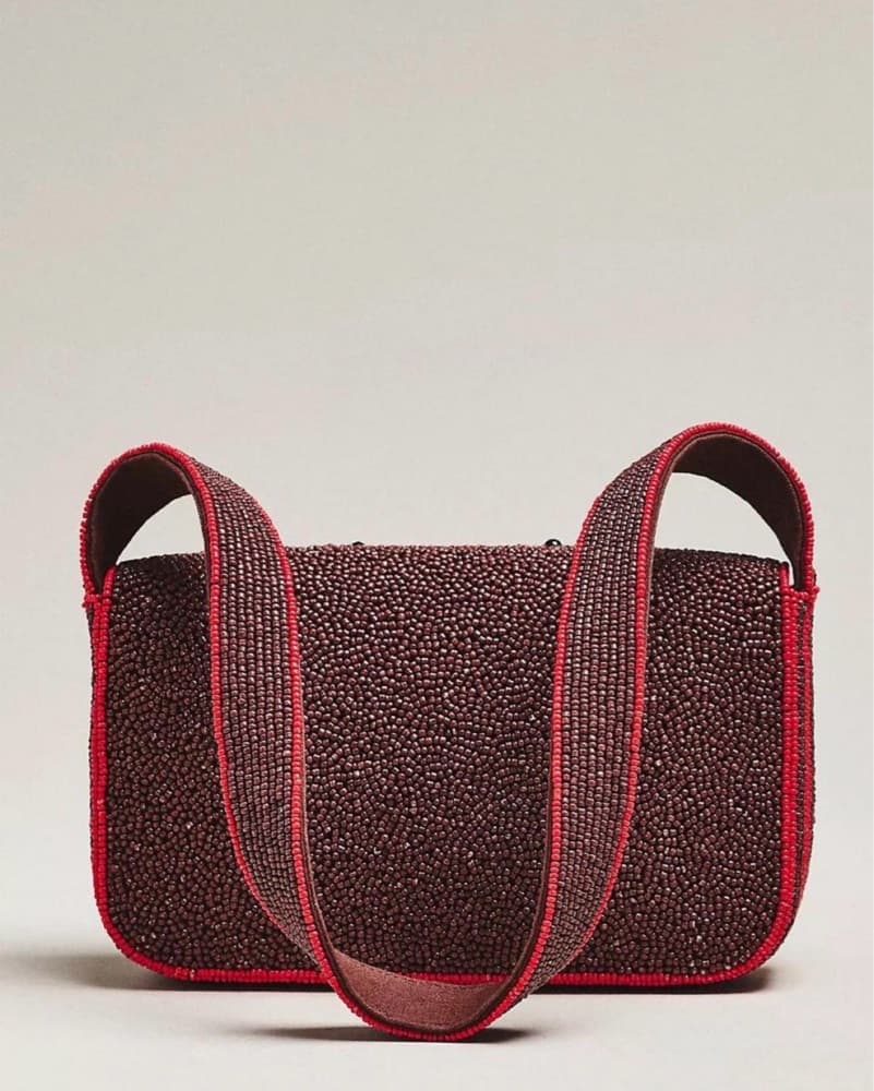 Anthropologie Fiona Beaded Martini Bag - Image 3