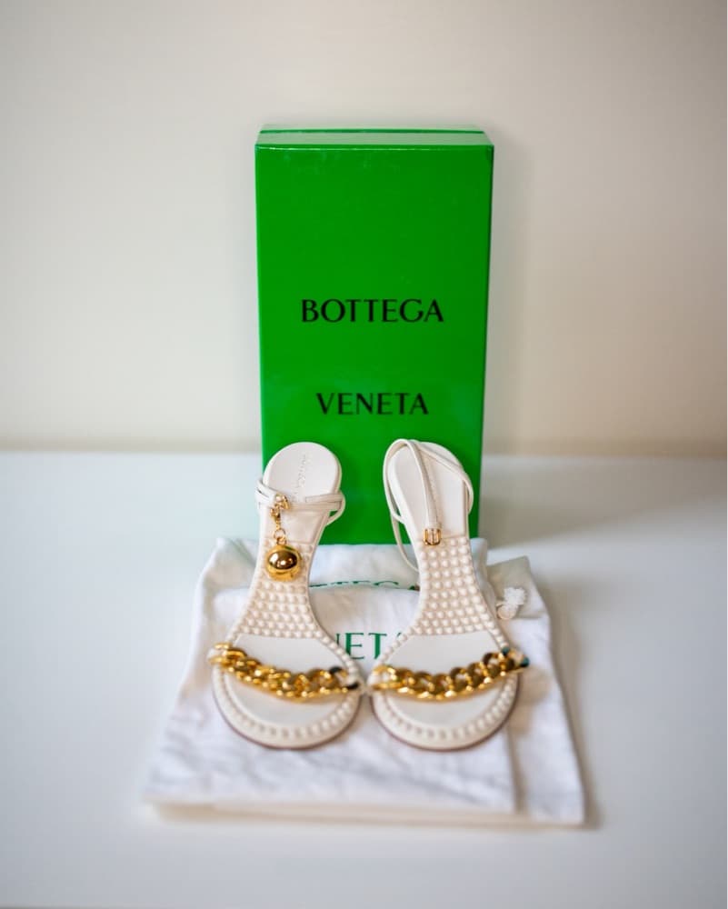 Bottega Veneta Dot Sandal NWT - Image 1