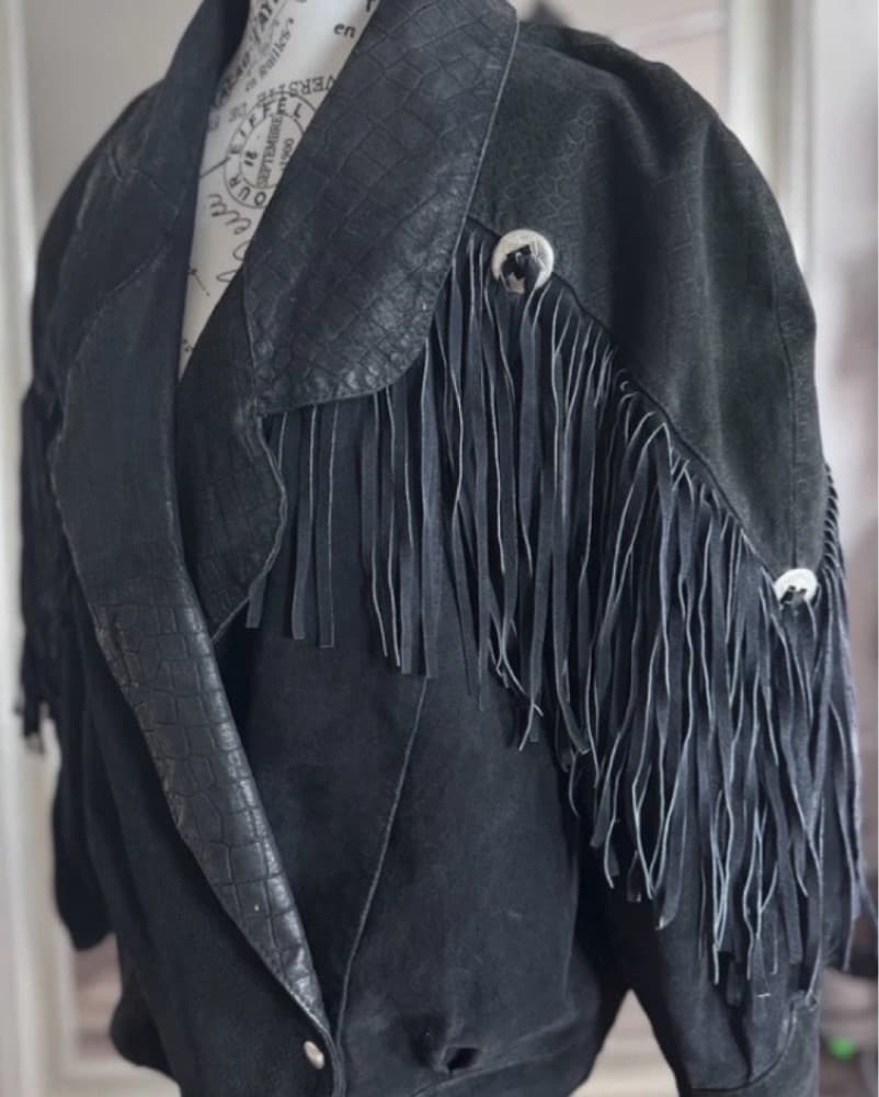 Vintage Fringe Jacket - Image 2