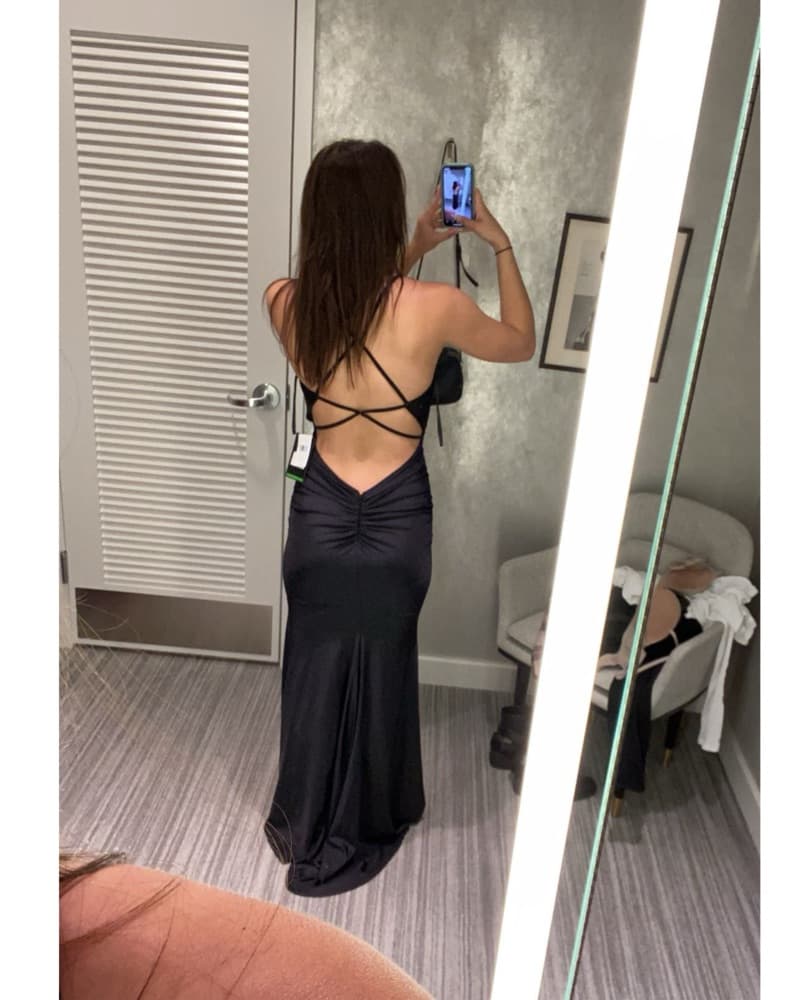 La Femme Black Gown - Image 4