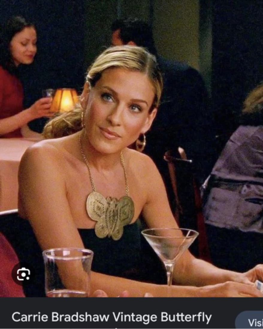 Butterfly Necklace From SATC - Image 1