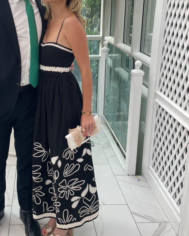 Ulla Johnson Black & White Dress - Image 2