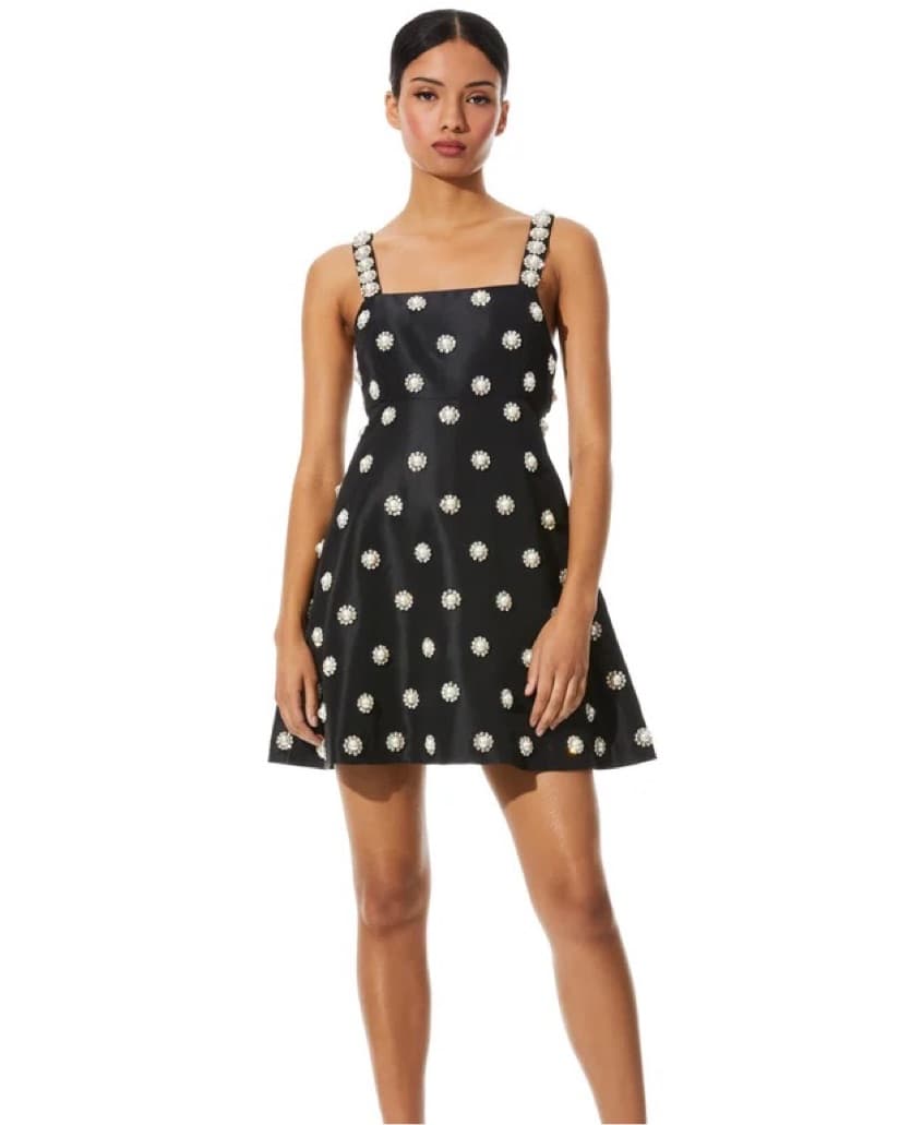 $995 Alice & Olivia Pearl Dress - Image 4