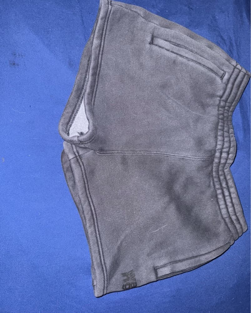 Alexander Wang Gray Jogger Shorts - Image 3