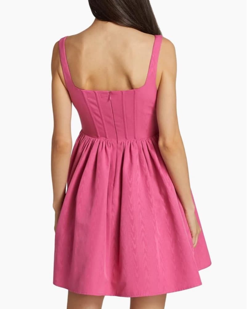 STAUD CORSET MINI DRESS - Image 2
