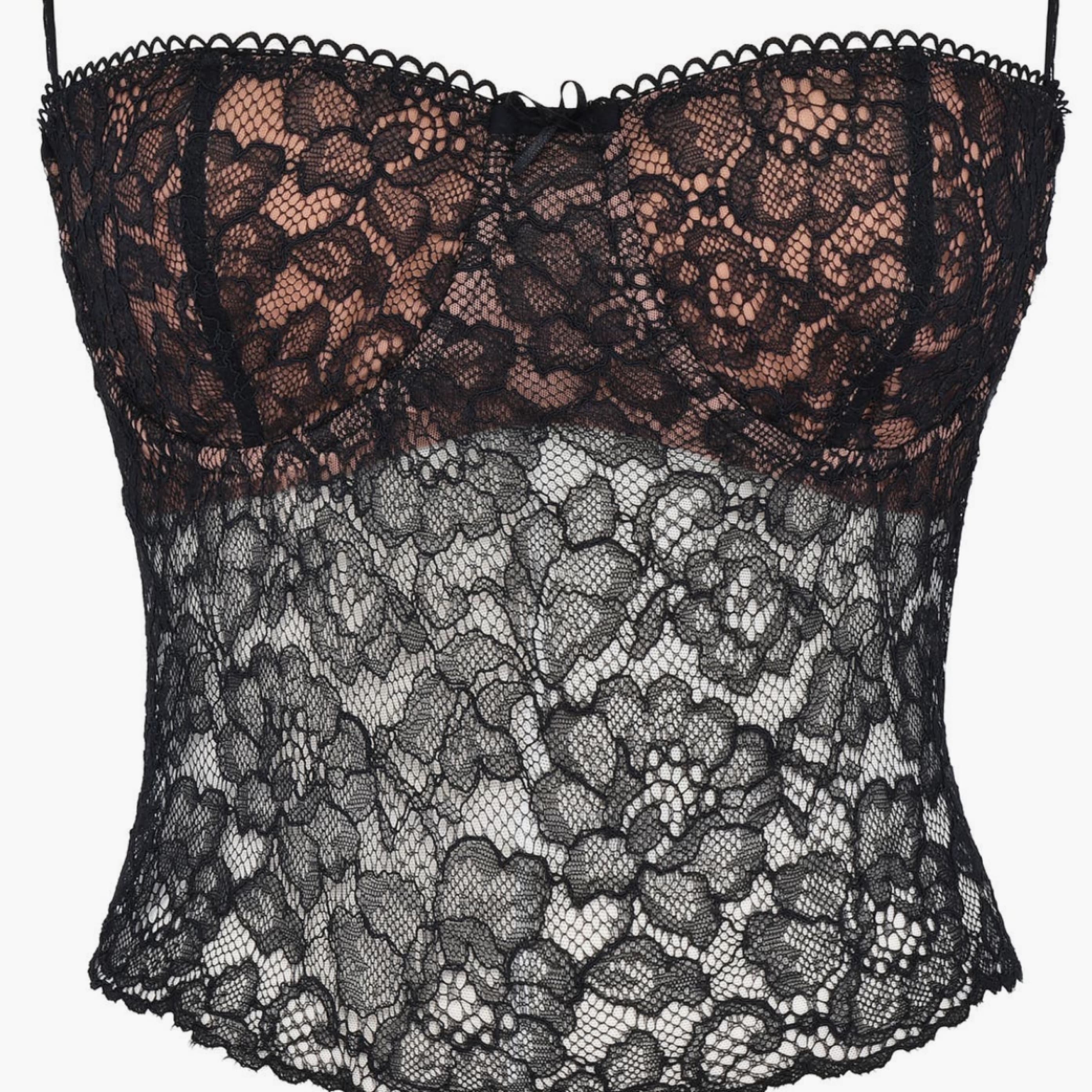 House Of CB Jacinta Lace Bustier Top - Image 2