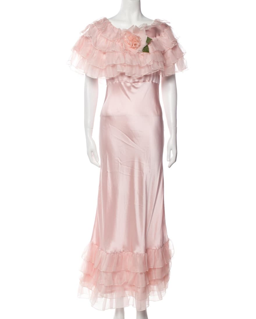 Rodarte Pink Gown - Image 1