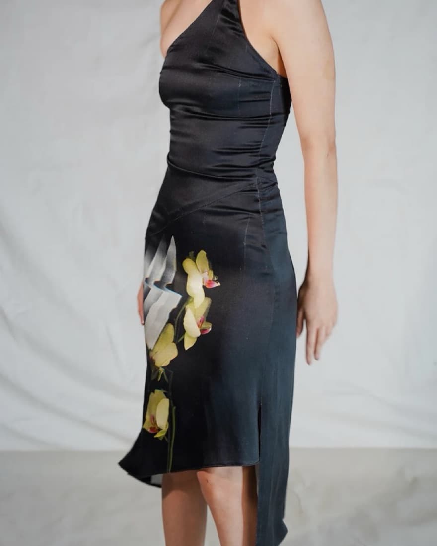 Nafsika Skourti Rose Print Unikini Dress - Image 4
