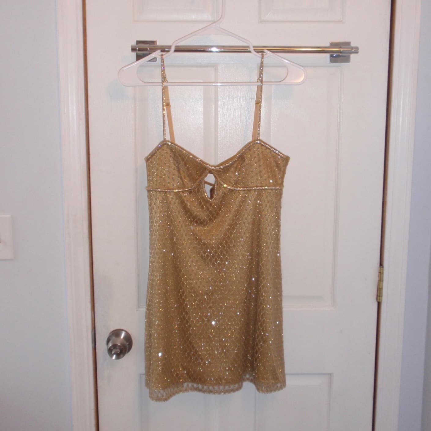 For Love & Lemons Glitter Slip Dress - Image 2