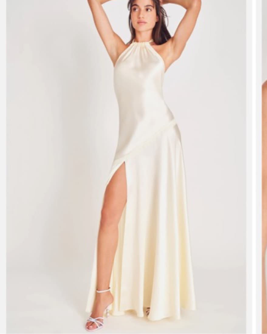 Loveshackfancy silky Gown - Image 3