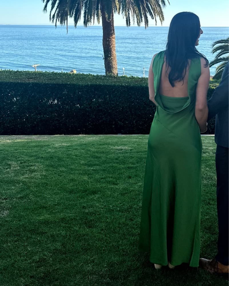 Meshki Green Gown - Image 4