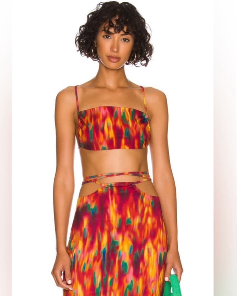 WeWoreWhat Cutout Fire Tie Dye Set - Image 4