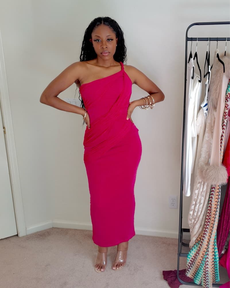 Pink Alari Maxi Dress - JLux Label - Image 2