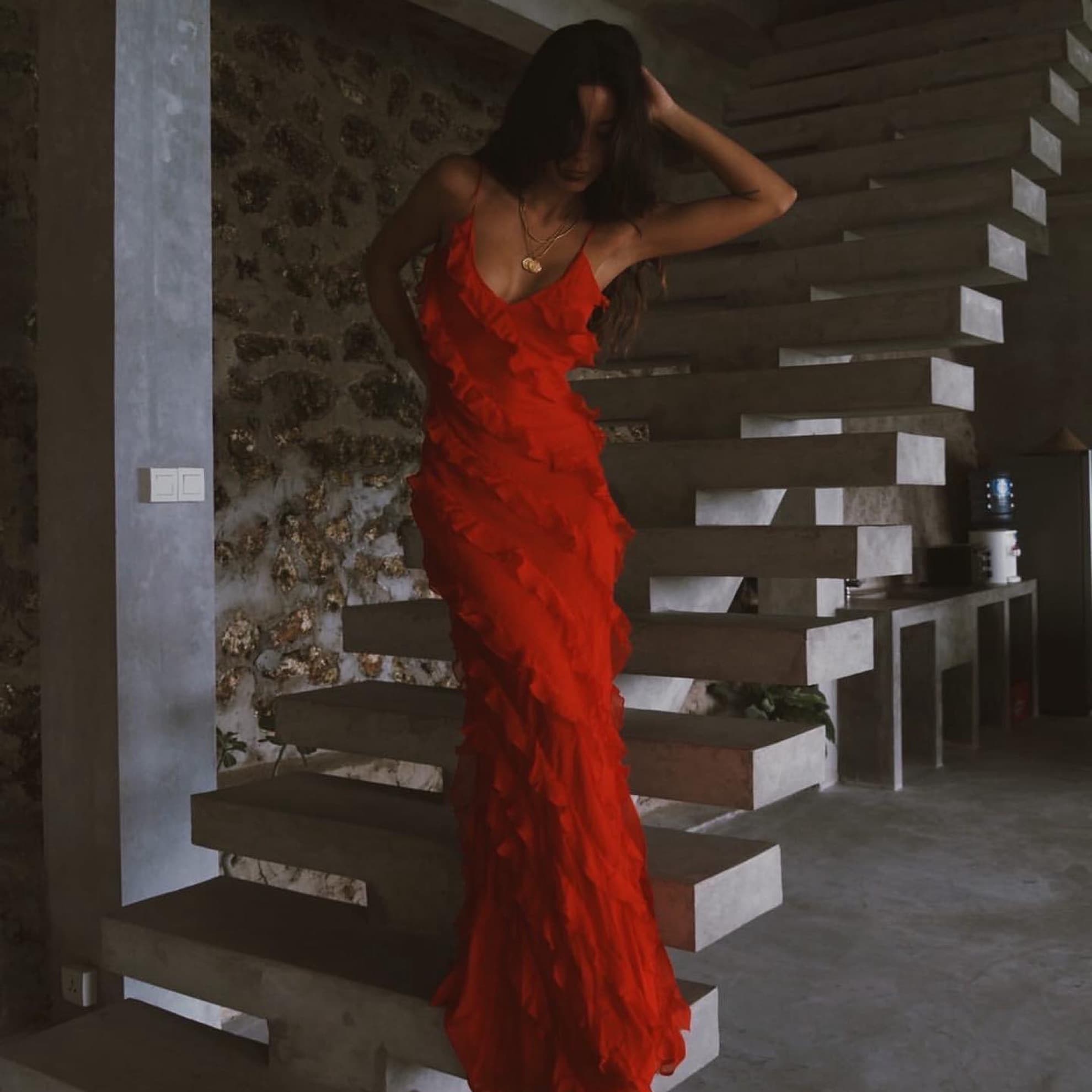 Red Gown rat and boa - Image 6