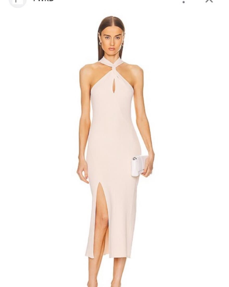 Nicholas White Midi Dress  - Image 1