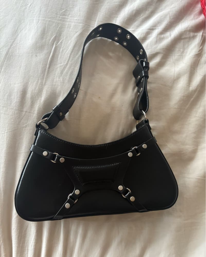 MISBHV fetish Leather Mini Bag - Image 2